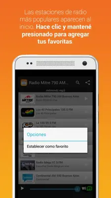 Radios de Argentina android App screenshot 0