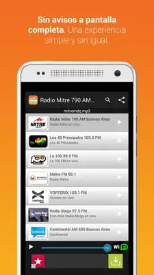 Radios de Argentina android App screenshot 1